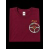 T-shirt Club Storic Italia bordeaux