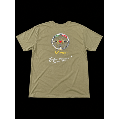 T-shirt Club Storic Italia kaki