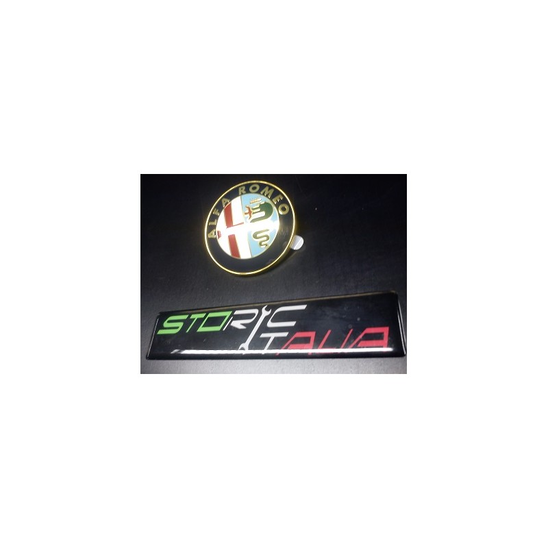 Logo alfa romeo origine métal 75mm,alfa 147 ph2,156 ph2,159....