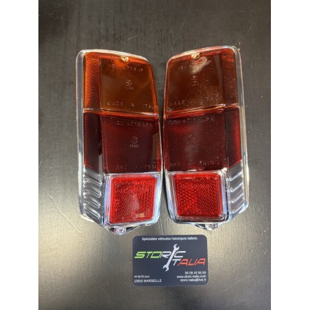Paire de cabochon feux arrière type altissimo pour fiat 500 F/L/R