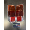 Paire de cabochon feux arrière type altissimo pour fiat 500 F/L/R