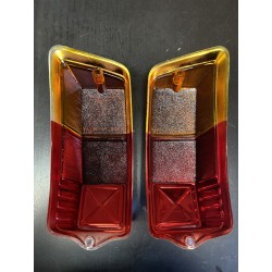 Paire de cabochon feux arrière type altissimo pour fiat 500 F/L/R
