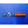 Plaquette fiat/abarth métal 120mm x 18mm