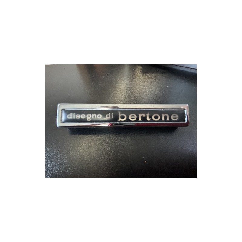 Lettrage aluminium/résiné pour giulia gt 2,3 et 4ème série