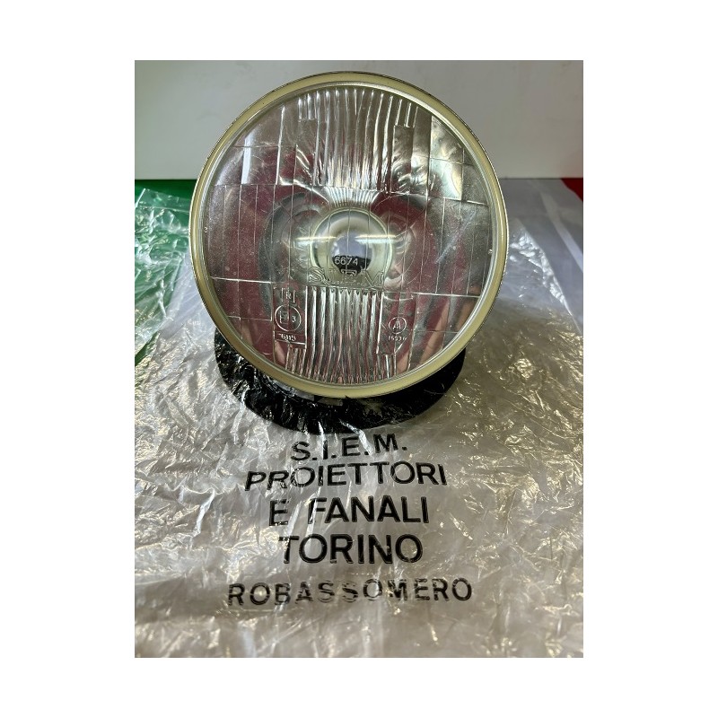 Optique de phare interne R2 Lancia fulvia coupé S1 original SIEM