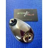 Obturateur inox d'emplacement fixation pare choc Lancia fulvia