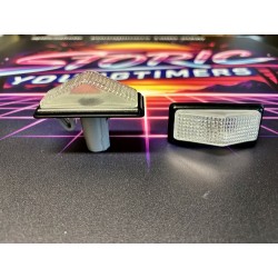 Paire de répétiteur de clignotant d'aile version blanc fiat uno turbo i.e 1.3  Mk1
