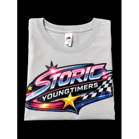 T-shirt Storic Youngtimers gris