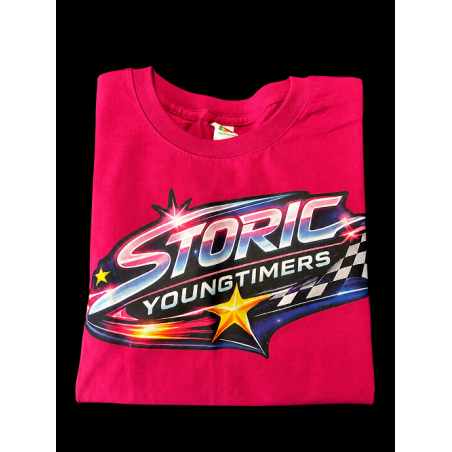 T-shirt Storic Youngtimers fuchsia